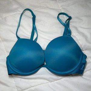 PINK Victoria’s Secret Wear Everywhere Super Push-Up Bra Turquoise